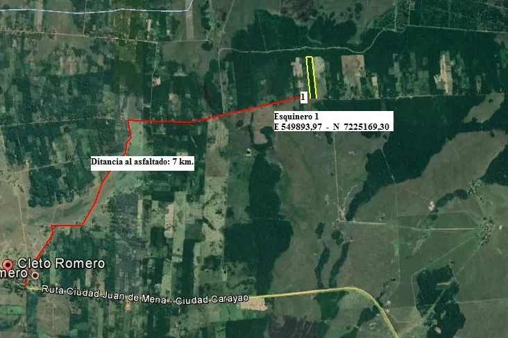 77.342mts2 en CLETO ROMERO APTO PARA CRÍA DE GANADO — foto 2