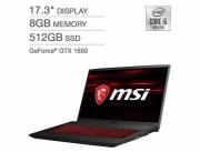 Notebook Msi Gaming 8GB/512GB SSD/GTX1650 4GB