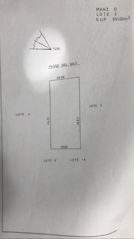 VENDO BELLEZA DE TERRENO, ZONA: Av. del yacth..y paseo del Gol — foto 2