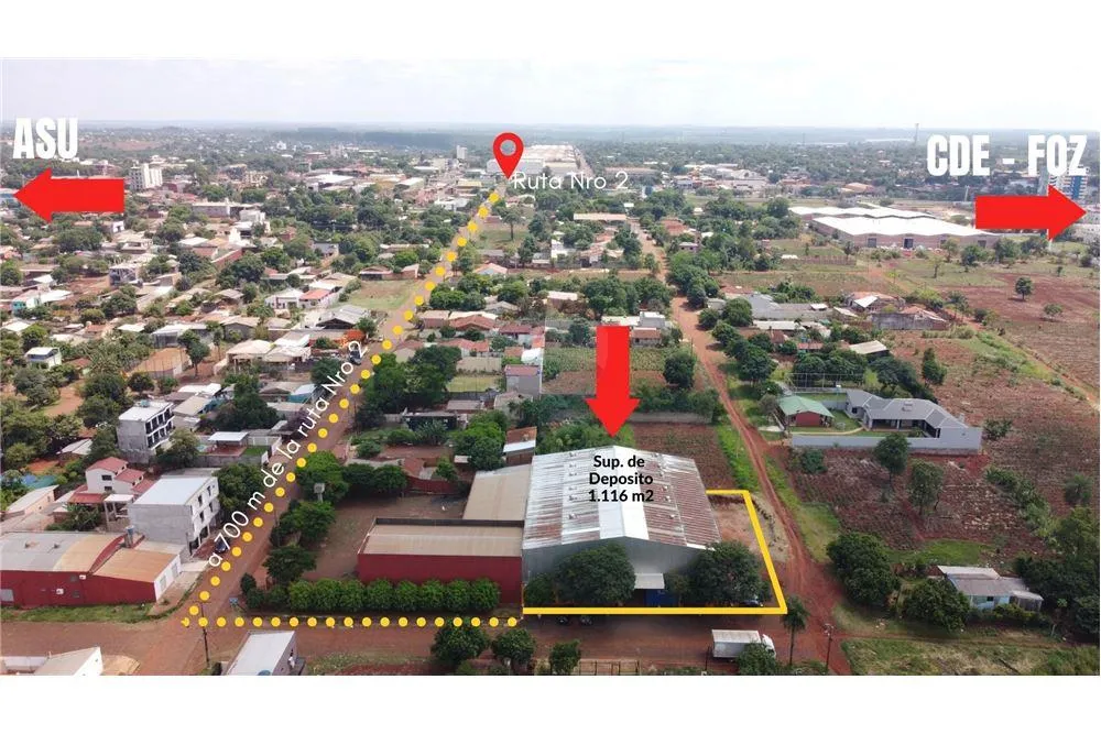 DEPOSITO KM 8 MONDAY CIUDAD DEL ESTE 380,000 USD — foto 2