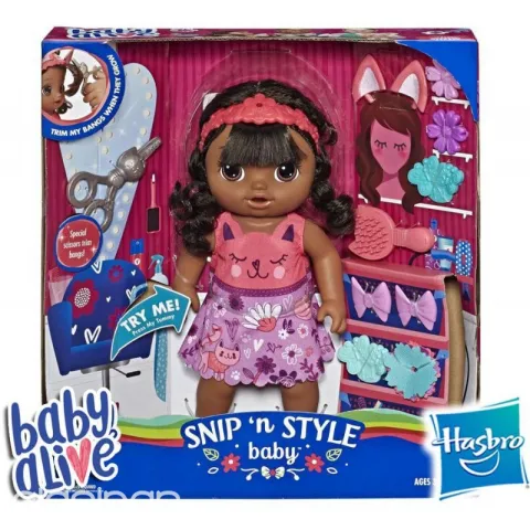 Baby alive sales peinado magico