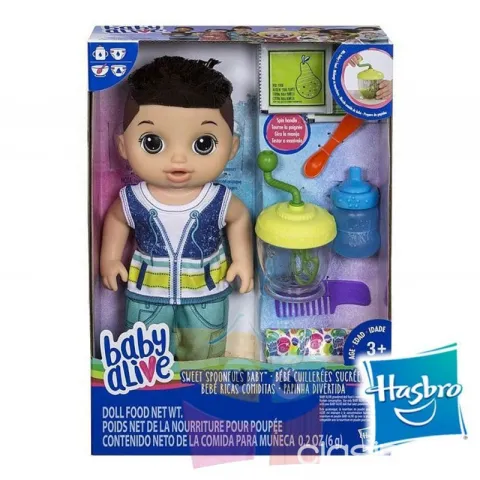 Muñeca baby cheap alive ricas comiditas