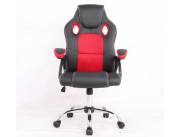 SILLA GAMER ROJO NEGRO 100 KG