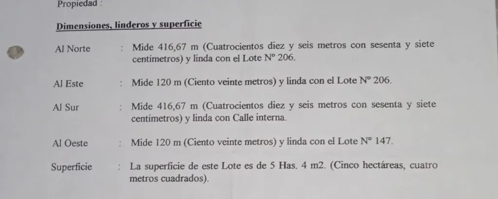 En Venta 5 Hectáreas — foto 2