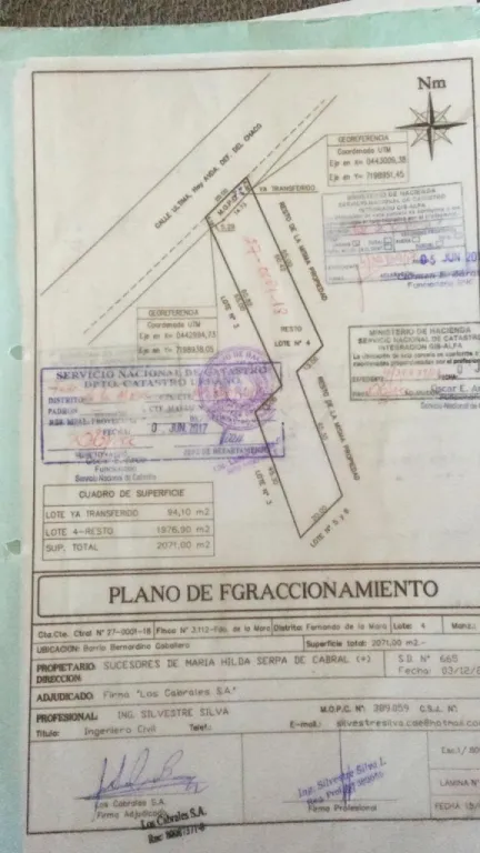 Vendo 2017 m2 de calle a calle sobre Calle Ultima — foto 3