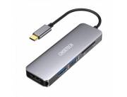 CONVERSOR USB TIPO C A HDMI 4K | LAN 10/100/1000 | TIPO C | USB 3.0 *2