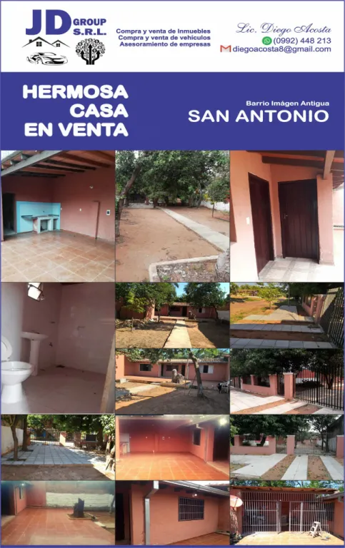VENDO CASA EN GRAN ASUNCION (SAN ANTONIO) A 5 CUADRAS DE ACCESO SUR — foto 2