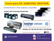 Toner compatible para todas las marcas HP SAMSUNG