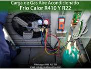 Aire Acondicionado - Reparación, Recarga de Gas e Instalación