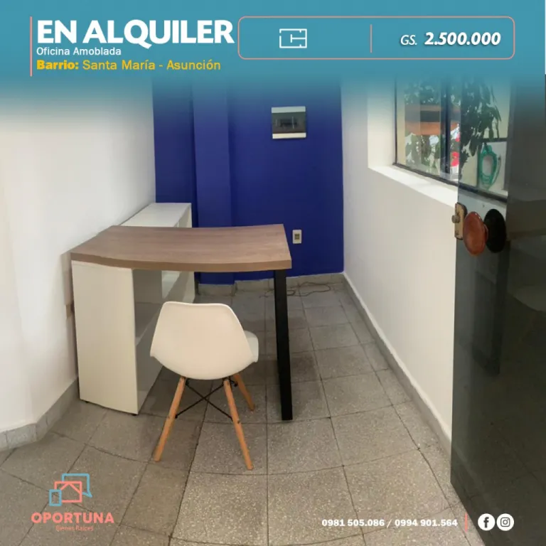 SE ALQUILA OFICINA - Semi amoblado — foto 3