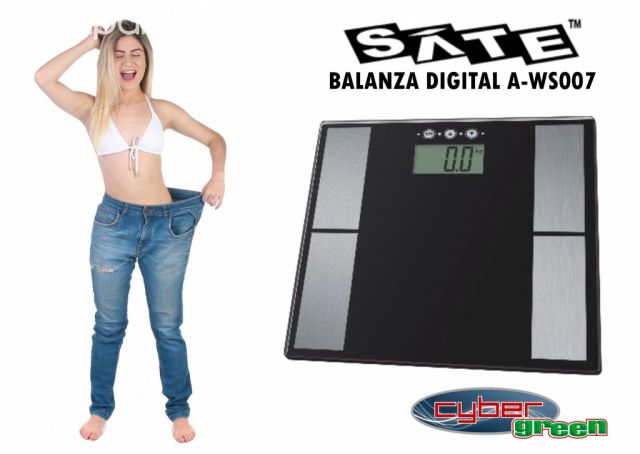 Balanza Corporal Electronica Digital SATE 180KG