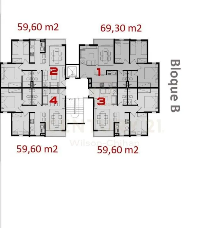INSIGNIA 4 - UN EDIFICIO HECHO PARA LA FAMILIA ZONA CIT0 — foto 2