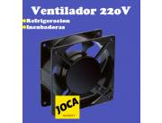 Ventilador 220v para Incubadoras y Refrigeracion