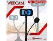 Webcam 800x600 con Base y Micrófono Externo