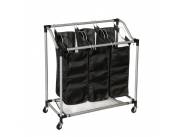 CARRO CLASIFICADOR DE ROPA 3 COMPARTIMIENTOS HAMILTON BEACH