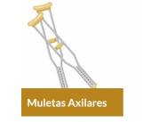 MULETAS AXILARES DE ALUMINIO AGUANTA HASTA 100 KG