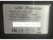 Vendo led proyector