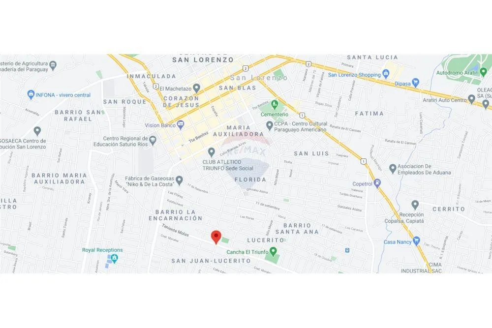 VENDO IMPORTANTE PROPIEDAD EN SAN LORENZO CON RENTA EN ESQUINA — foto 2