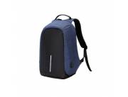 MOCHILA ANTIROBO AZUL/GRIS