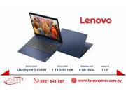 Notebook Lenovo Ryzen 5 Blue HDD 1TB. Adquirila en cuotas