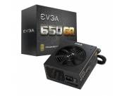 FUENTE EVGA 650W GQ 80PLUS GOLD SEMIMODULAR 210-GQ-0650-V1