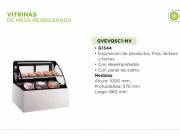 VITRINA DE MESA REFRIGERADA ECOSILKON DE 1 METRO ! NUEVOS CON GARANTIA ! DELIVERY SIN COST