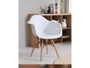 SILLA FIJA EAMES C/ POSA BRAZO (PP620)