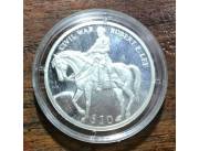 Vendó moneda de plata republica de Liberia
