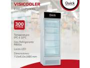 QUICK VISICOOLER P/ VIDRIO 300 LITROS . F/HUMEDO