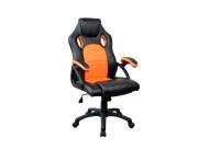 SILLA GAMER NARANJA NEGRO 110