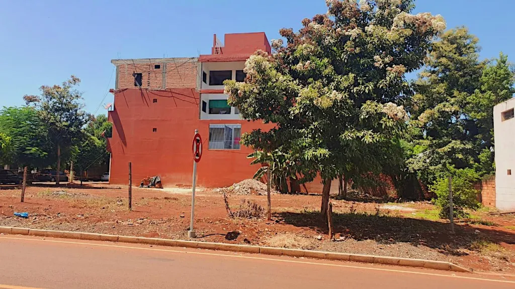 Terrenos contiguos en esquina sobre asfalto - Ciudad del Este Km 7 Barrio Carolin — foto 2