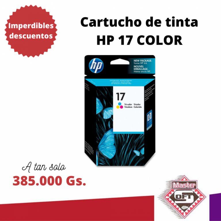 Tinta HP 17 color #1788061 | Clasipar.com en Paraguay