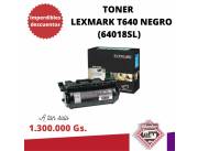 Toner LEXMARK T640 NEGRO (64018SL)