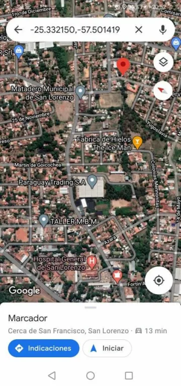 VENDO OFERTO TERRENO CON CASA A DEMOLER A MINUTOS DEL CENTRO DE SAN LORENZO — foto 3