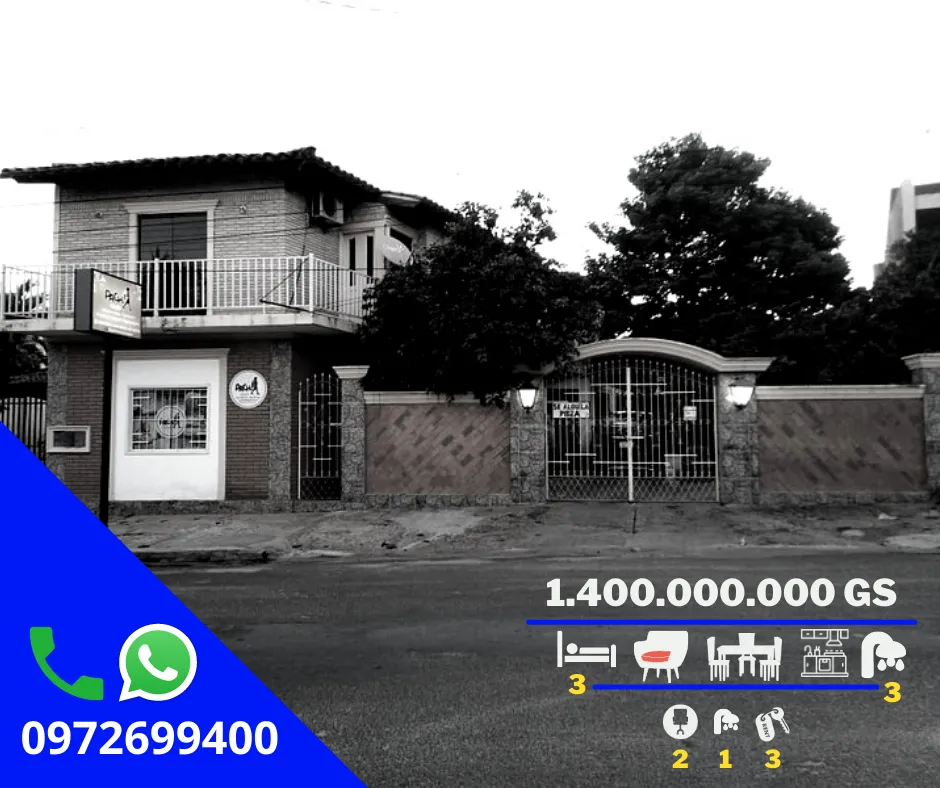 CASA TIPO DUPLEX SAN LORENZO CENTRICO. — foto 2