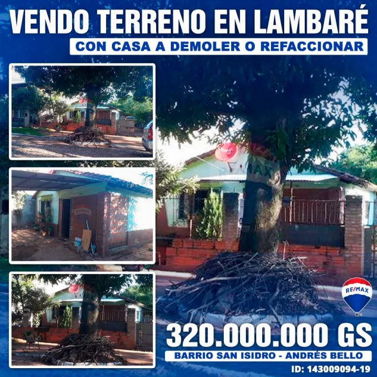 VENDO TERRENO EN LAMBARÉ — foto 3
