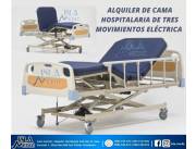 ALQUILER DE CAMAS HOSPITALARIAS ELECTRICAS
