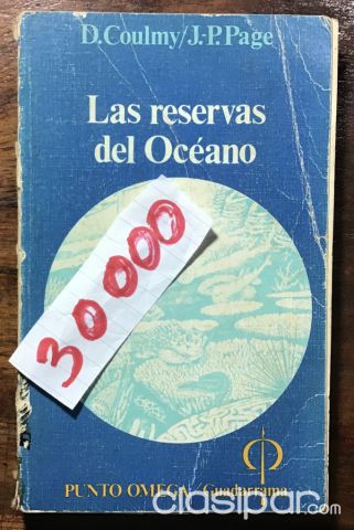 Libros y revistas - Vendo libro las reservas del océano