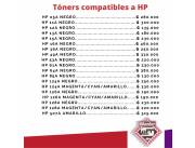 Toners compatibles a HP