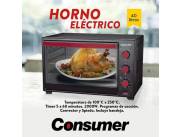 HORNO ELECTRICO 40 LITROS CONSUMER (3741)