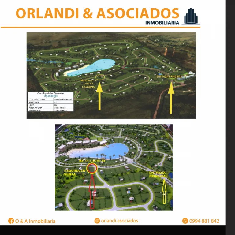 Vendo excelente terreno en el complejo de Acqua Village. — foto 2