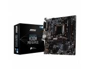 MOTHERBOARD MSI LGA 1151 H310M PRO-VLH PLUS VGA/HDMI/PAR