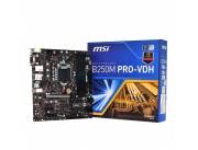 MOTHERBOARD MSI B250M PRO-VDH LGA1151 VGA/DVI/HDMI