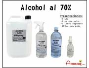 FABRICAMOS Y VENDEMOS ALCOHOL AL 70% AMANCAY