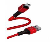 CABLE ARG-CB-0021RD MICRO USB TO USB 1.8M ROJO