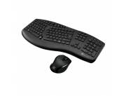 TECLADO+MOUSE KLIPXTREME WIR KBK-500 MAJESTIK COMPACT ESP/ NEGRO