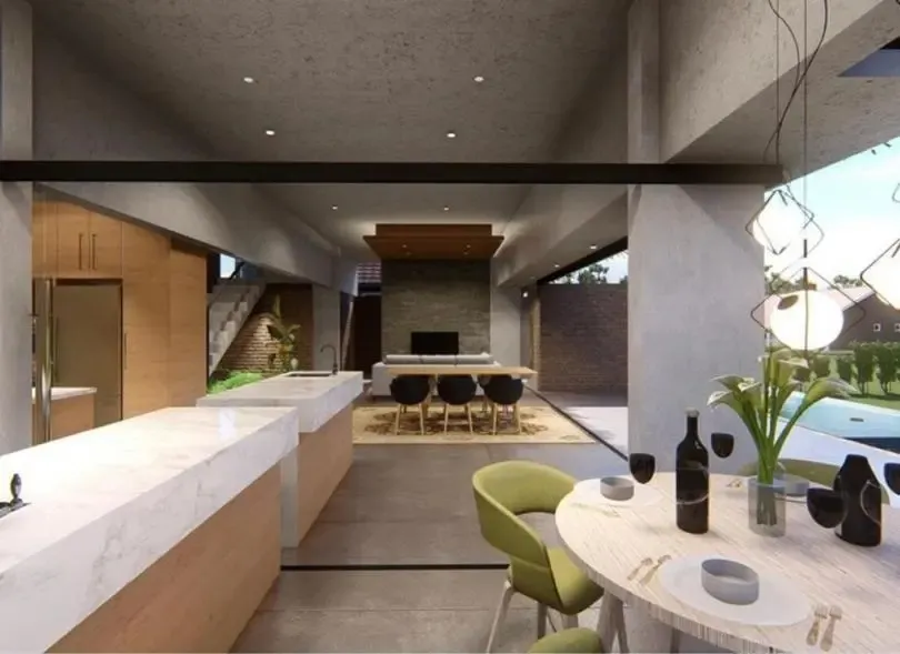 Vendo casa minimalista a estrenar en San Bernardino, Condominio Aqua Village. Cod SG — foto 3