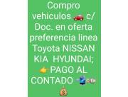 Compro Vehiculos en Oferta de la Linea Kia,Hyundai,Toyota,Nissan