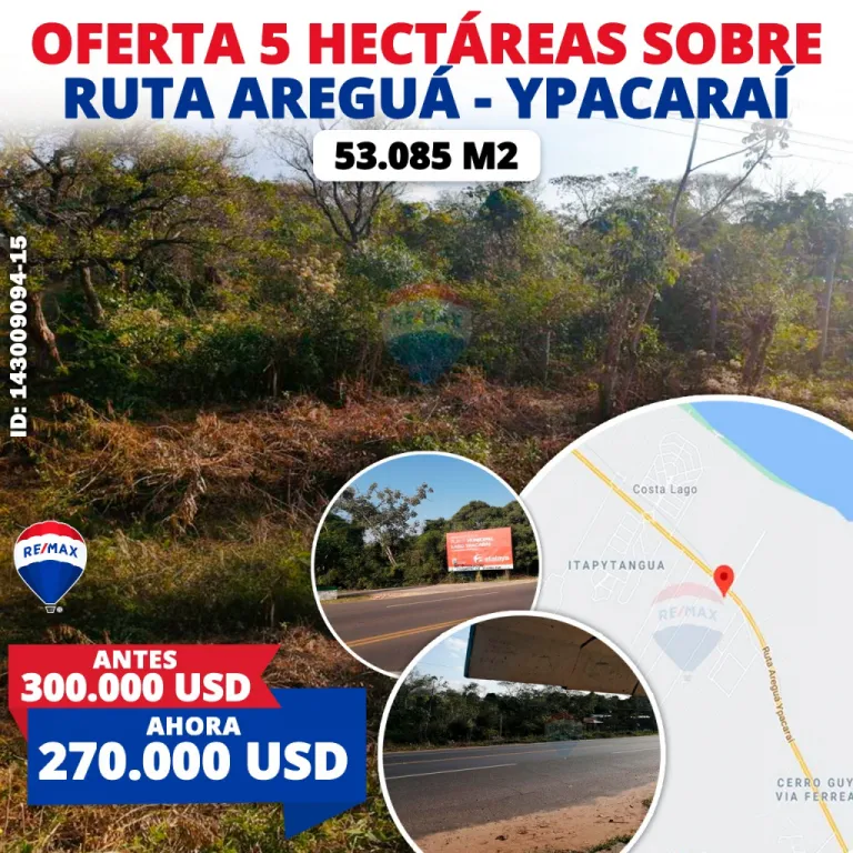 ‼️𝐕𝐄𝐍𝐃𝐎 𝐀𝐌𝐏𝐋𝐈𝐎 𝐓𝐄𝐑𝐑𝐄𝐍𝐎 𝐒𝐎𝐁𝐑𝐄 𝐑𝐔𝐓𝐀 𝐀𝐑𝐄𝐆𝐔𝐀 𝐘𝐏𝐀𝐂𝐀𝐑𝐀Í‼ — foto 3
