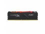 MEM DDR4 16G 2666 KING HYPX FURY BK HX426C16FB3A/16 RGB